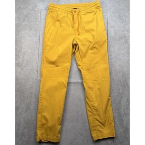 Cotopaxi Pants Ripstop Elastic Waist Drawstring Outdoor Mustard Medium
